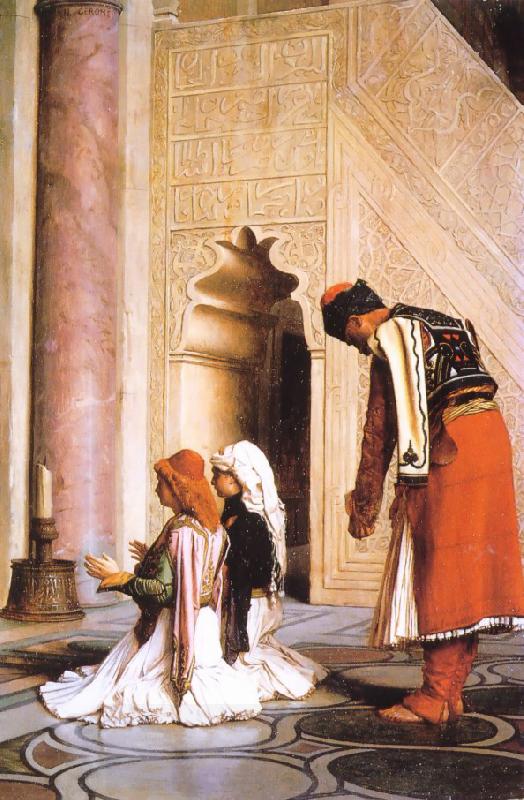 Jean Leon Gerome Young Greeks at the Mosque China oil painting art